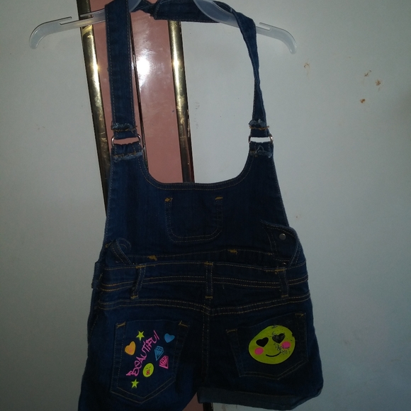 Girl Denim Short(Overall) - Picture 2 of 2